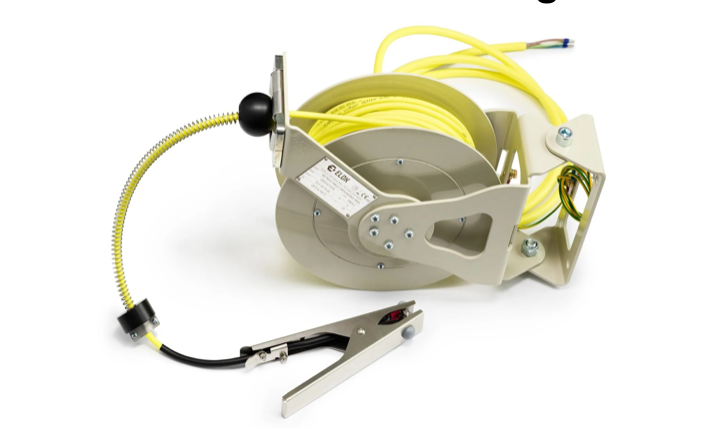 SREX 2 self-retracting reel for ATEX grounding