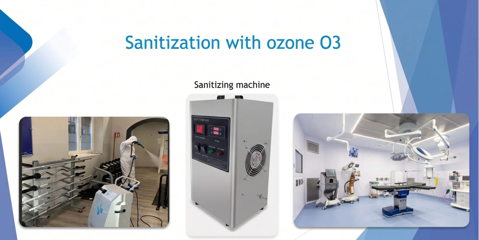 Sanitisation machines and systems